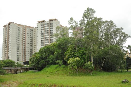 Suíte 1  - Varanda  vista  de apartamento à venda com 3 quartos, 135m² em Baeta Neves, São Bernardo do Campo