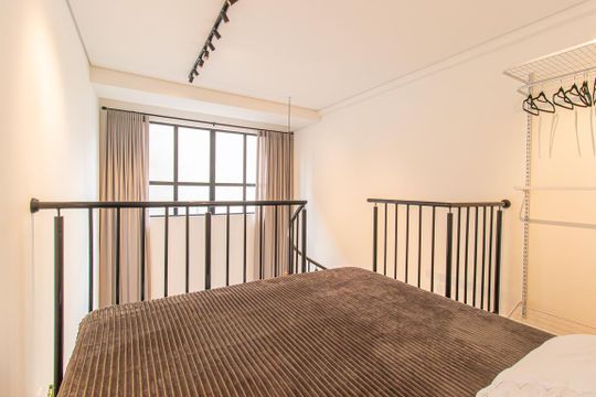 Quarto de apartamento à venda com 1 quarto, 38m² em Santa Felicidade, Curitiba