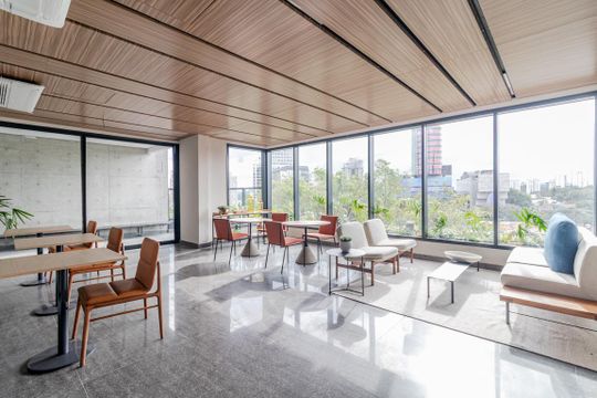 Área comum - Coworking de apartamento para alugar com 1 quarto, 45m² em Pinheiros, São Paulo