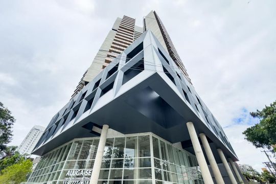 Fachada de apartamento para alugar com 1 quarto, 45m² em Pinheiros, São Paulo