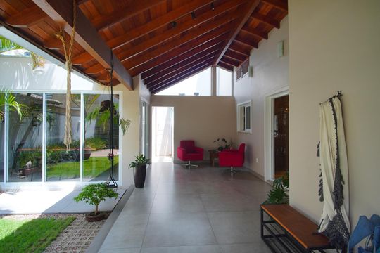 Varanda nos Fundos de casa de condomínio à venda com 3 quartos, 360m² em Sarandi, Porto Alegre