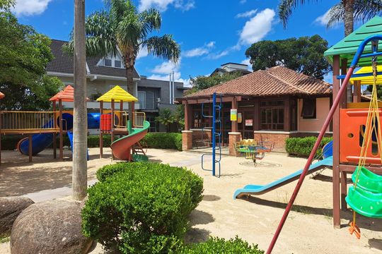 Área Comum - Playground de casa de condomínio à venda com 3 quartos, 360m² em Sarandi, Porto Alegre