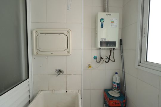 Área de Serviço de apartamento à venda com 3 quartos, 65m² em Vila Moreira, São Paulo