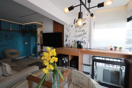 Sala de apartamento à venda com 3 quartos, 66m² em Tatuapé, São Paulo