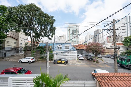 Vista da Varanda da Suíte 1 de casa à venda com 4 quartos, 245m² em Vila Clementino, São Paulo