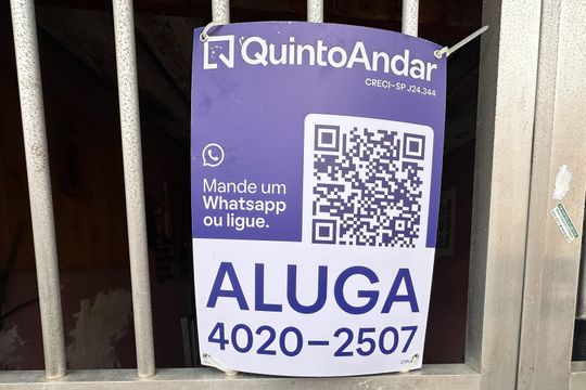 Placa de casa para alugar com 2 quartos, 130m² em Vila Santa Luzia, São Bernardo do Campo