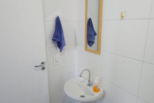 Banheiro de apartamento à venda com 2 quartos, 35m² em Colônia (zona Leste), São Paulo