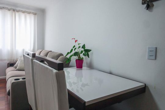 Sala de apartamento à venda com 2 quartos, 49m² em Super Quadra Morumbi, São Paulo