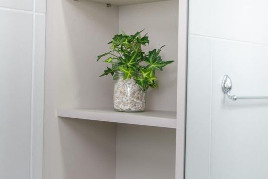 Banheiro de apartamento para alugar com 1 quarto, 22m² em Paraíso, São Paulo