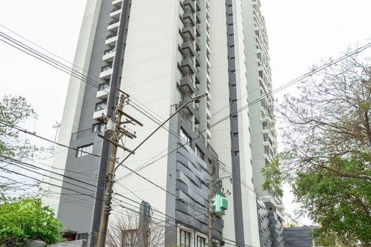 Fachada de apartamento para alugar com 1 quarto, 22m² em Paraíso, São Paulo