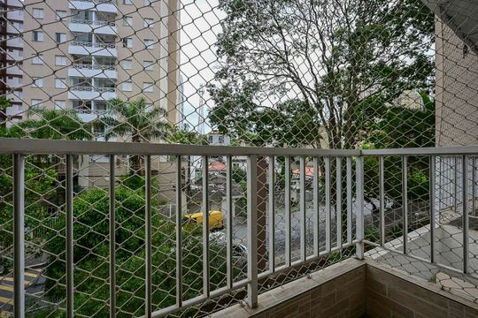 Varanda de apartamento para alugar com 3 quartos, 70m² em Jardim Monte Kemel, São Paulo