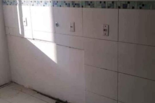 Cozinha de apartamento à venda com 2 quartos, 49m² em Rio Branco, Canoas