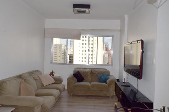 Sala de apartamento à venda com 2 quartos, 103m² em Pinheiros, São Paulo