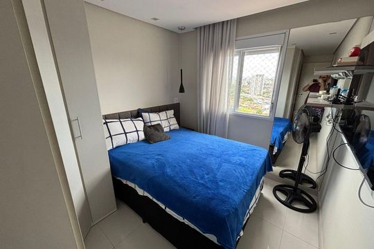 Quarto de apartamento à venda com 2 quartos, 63m² em Vila Sonia, São Paulo