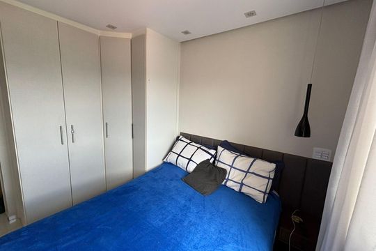 Quarto de apartamento à venda com 2 quartos, 63m² em Vila Sonia, São Paulo