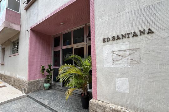 Área comum de apartamento para alugar com 2 quartos, 69m² em Boqueirão, Santos