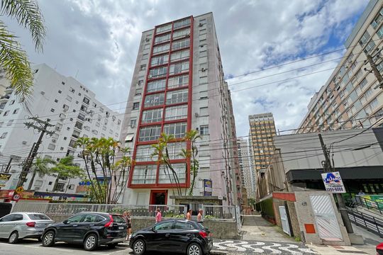 Fachada de apartamento para alugar com 2 quartos, 69m² em Boqueirão, Santos