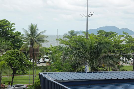 Varanda do Quarto 2 de apartamento para alugar com 2 quartos, 69m² em Boqueirão, Santos