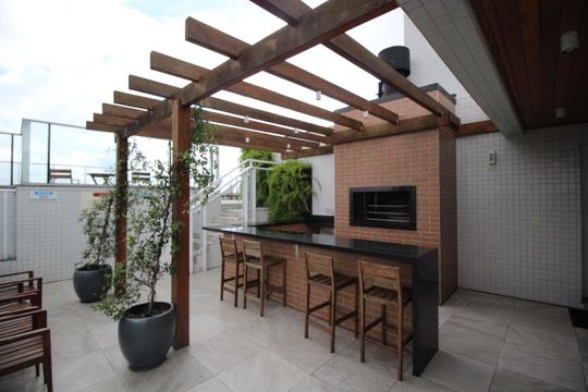 Área comum - Churrasqueira de apartamento à venda com 3 quartos, 141m² em Vila Ipiranga, Porto Alegre