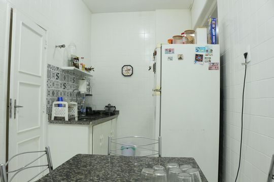 Cozinha de apartamento à venda com 3 quartos, 150m² em Copacabana, Rio de Janeiro
