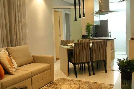 Sala de apartamento à venda com 2 quartos, 56m² em Centro, São Bernardo do Campo