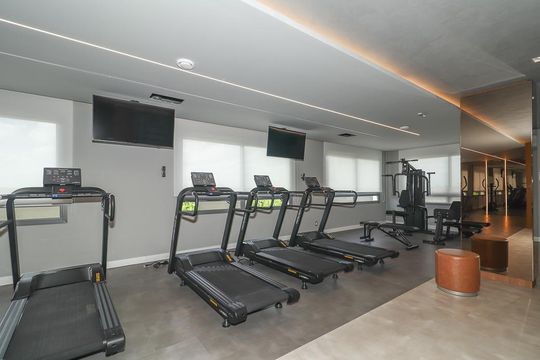 Área comum - Academia de apartamento para alugar com 0 quarto, 26m² em Passo D’areia, Porto Alegre