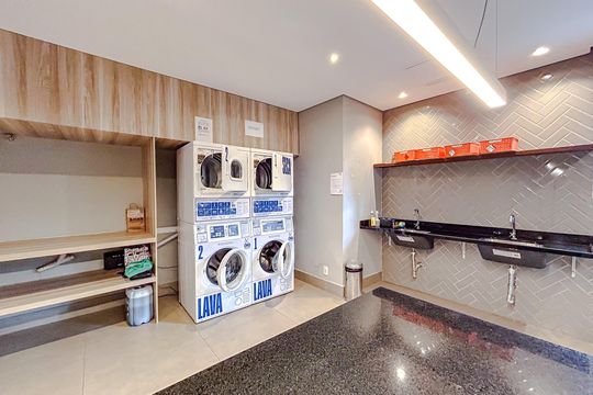 Lavanderia de kitnet/studio à venda com 1 quarto, 25m² em Vila Zilda, São Paulo