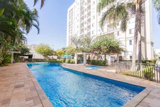 Área comum - Piscina de apartamento à venda com 2 quartos, 55m² em Socorro, São Paulo