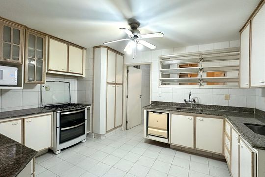 Cozinha de apartamento para alugar com 4 quartos, 220m² em Copacabana, Rio de Janeiro