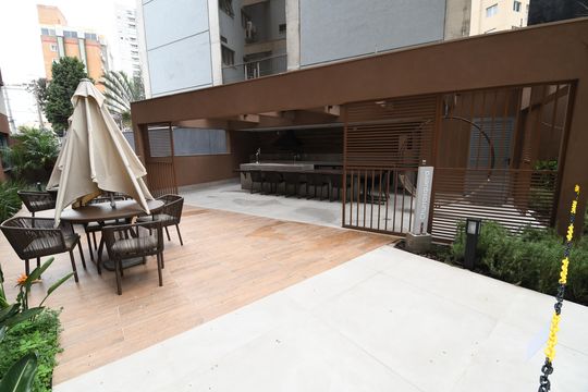 Área comum - Churrasqueira de apartamento à venda com 1 quarto, 36m² em Botafogo, Campinas