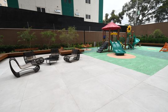 Área comum de apartamento à venda com 1 quarto, 36m² em Botafogo, Campinas