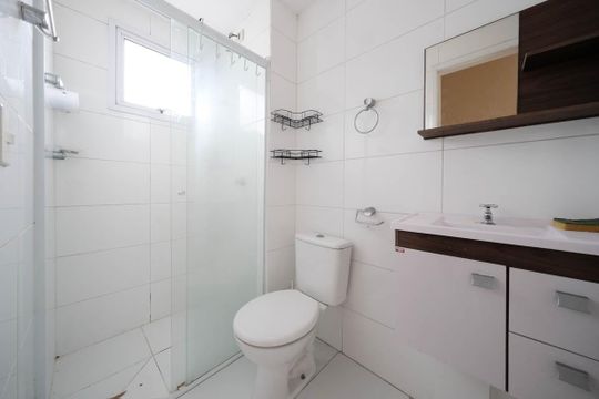 Banheiro de apartamento à venda com 2 quartos, 48m² em Jardim Matarazzo, São Paulo