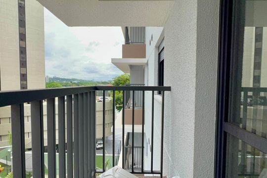 Sacada de kitnet/studio à venda com 1 quarto, 27m² em Pinheiros, São Paulo