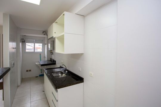 Cozinha de apartamento à venda com 2 quartos, 57m² em Centro, Diadema