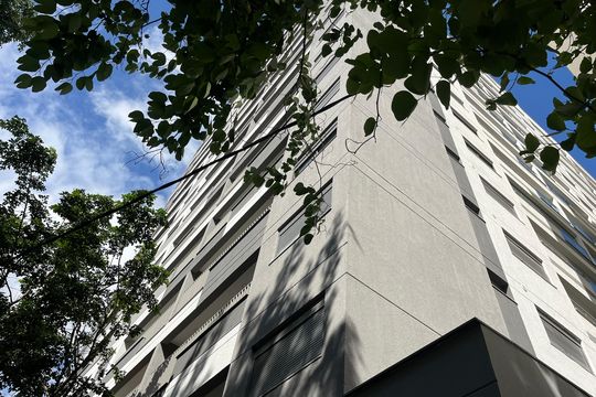 Fachada do Prédio de kitnet/studio para alugar com 1 quarto, 29m² em Perdizes, São Paulo