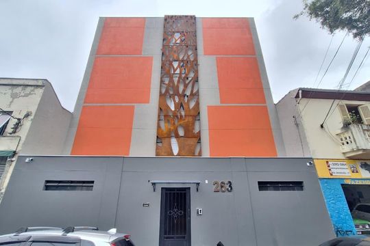 Fachada de kitnet/studio para alugar com 1 quarto, 16m² em Barra Funda, São Paulo