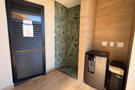 Área comum de apartamento para alugar com 1 quarto, 49m² em Parque Amazonia, Goiânia