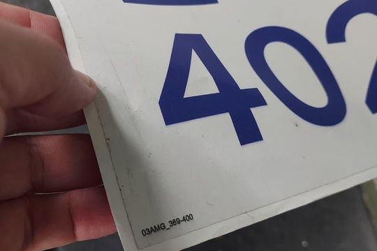 Placa instalada de apartamento para alugar com 1 quarto, 62m² em Centro, Belo Horizonte