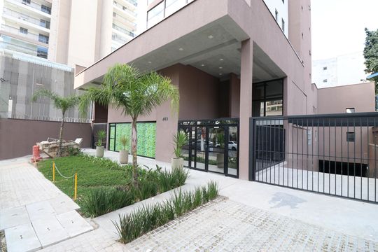 Fachada de apartamento à venda com 1 quarto, 29m² em Pompeia, São Paulo