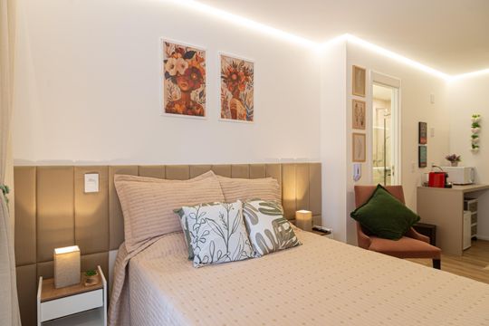 Quarto de kitnet/studio para alugar com 1 quarto, 19m² em Bela Vista, São Paulo