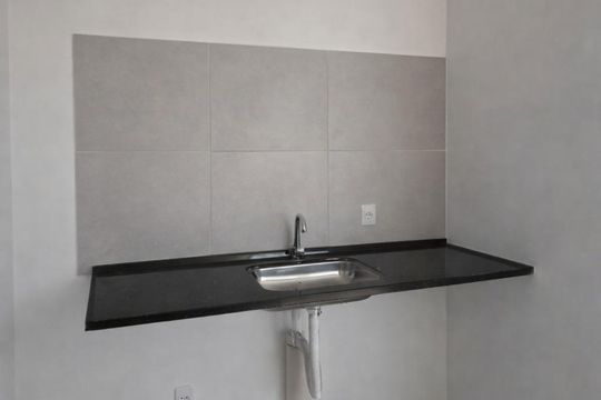 Cozinha de apartamento para alugar com 2 quartos, 34m² em Jardim America da Penha, São Paulo