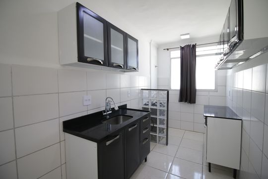 Cozinha de apartamento à venda com 2 quartos, 44m² em Anil, Rio de Janeiro