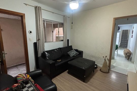 Sala de casa à venda com 4 quartos, 135m² em Vila Bela Vista, Santo André