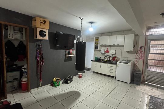 Área de Serviço de casa à venda com 4 quartos, 135m² em Vila Bela Vista, Santo André