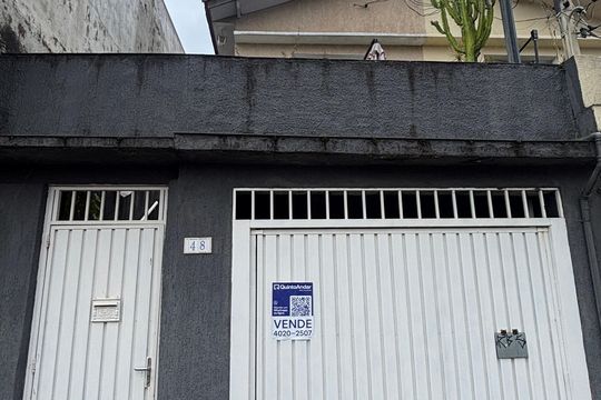 Fachada de casa à venda com 4 quartos, 135m² em Vila Bela Vista, Santo André