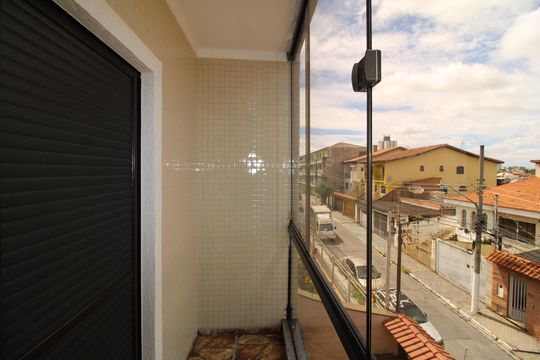Quarto 1 - Varanda de casa à venda com 3 quartos, 126m² em Vila Roque, São Paulo