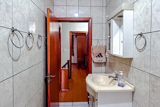 Banheiro de casa de condomínio à venda com 3 quartos, 80m² em Tatuapé, São Paulo