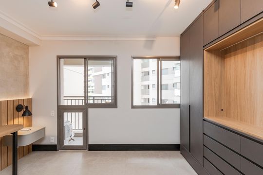 Studio de kitnet/studio à venda com 1 quarto, 25m² em Santo Amaro, São Paulo