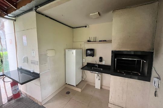 Área comum - Churrasqueira de apartamento à venda com 2 quartos, 56m² em Jardim Norma, São Paulo