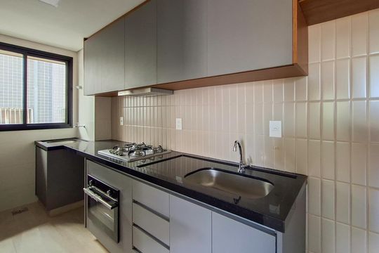 Cozinha de apartamento à venda com 2 quartos, 63m² em Santo Antônio, Belo Horizonte